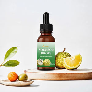 للبيع بالجملة قطرات سائلة من الجرافيولا النباتية خلاصة الفاكهة الغنية بالفيتامينات في زجاجات التعبئة والتغليف - Product Image 3