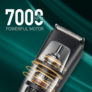 Máy Cắt Tóc Không Dây PRITECH Giá <span class=keywords><strong>R</strong></span>ẻ, Mạnh Mẽ, 7000 vòng/phút, Có Thể Sạc Lại, Dành Cho Nam Giới - Product Image 3