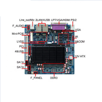 Placa Base Mini ITX Basada en Intel Atom Cedar View D2550 para Punto de Venta, Cajero Automático, Quiosco, Señalización Digital y PC de Sala de Estar
