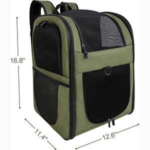Free sample Soft-Sided <b>Cat</b>/Dog/Pet <b>Carrier</b>, Collapsible Pets Travel <b>Carriers</b> for Big <b>Cats</b>/Small Dogs with Shoulder Strap - Product Image 5
