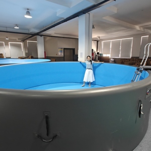Bain froid portable pour <span class=keywords><strong>piscine</strong></span> SPA, avec structure en fil <span class=keywords><strong>m</strong></span>étallique rond épaissi, pour loisirs aquatiques extérieurs - Product Image 4