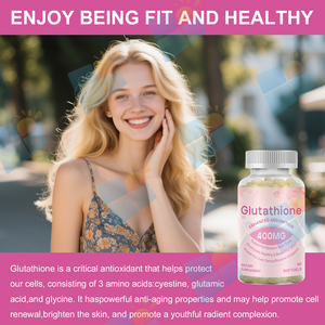 Cápsulas de Glutatión Liposomal Vegano Halal de Marca Privada SUNI OEM ODM, Suplemento de 400 mg para Adultos, Antienvejecimiento - Product Image 4