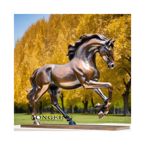 Scultura Personalizzata di Animale in Bronzo a Grandezza Naturale Fusione Statua di Cavallo Alato in Bronzo Scultura di Cavallo in Ottone - Product Image 6