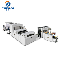 Nouvelle machine de découpe de papier haute vitesse Chenqi A4/A3 Série CQ-CTF1400 avec deux entrées de rouleaux, composants centraux à engrenages motorisés, écologique