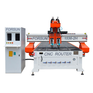 Big discount .8-head vertical wood stair making machine china woodworking multi spindle 3d cnc router - Product Image 1