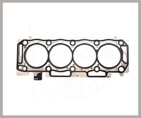 MLS Gasket Kepala Silinder Mesin Baja Tahan Karat Kompatibel dengan Ford Focus Mondeo Kuga 508 Jumper 2.0 OEM DS7Q 6051 BB