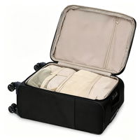 Valise professionnelle en tissu Oxford 1680D |   Bagages souples à roulettes résistants aux rayures et imperméables