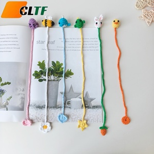Segnalibri Animali all'Uncinetto Fatti a Mano 2026: Rana, Ape, Girasole - Regalo per Amanti dei Libri, Regali per Insegnanti, Fiori all'Uncinetto, Regalo per il Ritorno a Scuola - Product Image 1