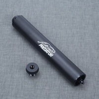 Ensemble de queue de billard de haute qualité en alliage d'aluminium avec fût en graphite Cocobolo, modèle Predator Jaguar Quick Tooth, et rallonge de tête de queue Mark Bullet