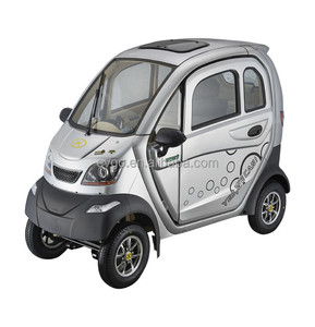 Mini Auto Elettrica Certificata CE, 2 Posti Anteriori, Velocità Massima 38km/h, Economica, Nuova, Guida a Sinistra, per Anziani, con Sistema Idraulico - Product Image 5