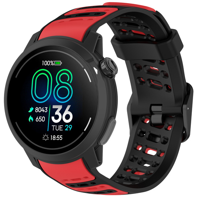 Simple and Durable Silicone Watch Straps for COROS PACE Pro Flexible and Elastic Smart Watch Bands Suitable for COROS