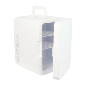 Offre Spéciale d'usine OEM 220v 12v maison voiture <span class=keywords><strong>pas</strong></span> <span class=keywords><strong>cher</strong></span> <span class=keywords><strong>maquillage</strong></span> 10L porte en verre <span class=keywords><strong>mini</strong></span> réfrigérateur refroidisseur plus chaud pour chambre - Product Image 1