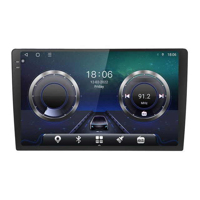 TS18 Octa Core 13.0 Android IPS 2K Screen Universal Car Head Unit with DSP GPS CD Player 1 Year Warranty Portable Design