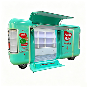 Camión de Comida Rápida, Helados, Café, Carrito de Comida Móvil para Exteriores - Product Image 2