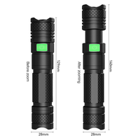 2025 plus récent 10W Super lumineux tactique lampe de poche torche Flash lumière 1000LM pratique extérieur projecteur LEP Rechargeable extérieur