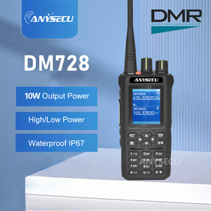 Radio DMR Anysecu DM-728 IP67 <span class=keywords><strong>de</strong></span> Doble Banda 136-174MHz 400-470MHz, Encriptación AES26, 10 Watts <span class=keywords><strong>de</strong></span> Alta Potencia, SOS <span class=keywords><strong>de</strong></span> Emergencia - Product Image 1