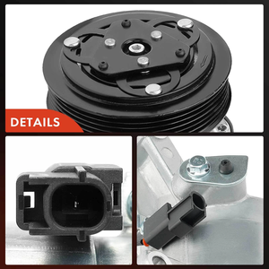 JXAP 12V คอมเพร<span class=keywords><strong>ส</strong></span>เซอร์แอร์<span class=keywords><strong>รถ</strong></span>ยนต์ประสิทธิภาพสูงรุ่นใหม่<span class=keywords><strong>ส</strong></span>ำหรับ <span class=keywords><strong>CX</strong></span>-<span class=keywords><strong>3</strong></span> <span class=keywords><strong>ส</strong></span>ำหรับ Scion IA-Direct Replacement Unit - Product Image 2