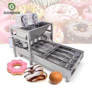 Nouvelles mini loukoumades, glaçage, mochi, beignets, boules de beignets, entièrement automatiques, haute productivité, contrôle de la température, farine de maïs, boulangerie - Product Image 1