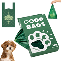 Sacs à crottes de chien biodégradables compostables écologiques recyclables parfumés sur mesure