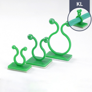 KL植物攀爬墙固定夹隐形粘钩固定器装饰自粘钩电缆扎线夹 - Product Image 4