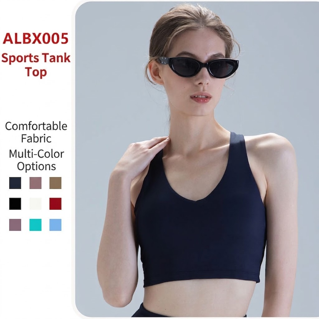 Women's High Support Sports Bra for Running and Fitness Yoga Cross-Back Seamless Quick Dry Lightweight Underwear Solid Color
