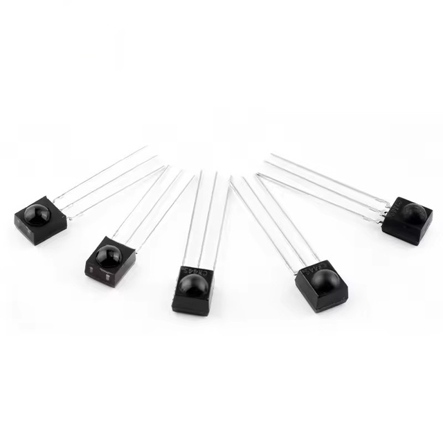 High Quality 5Pcs/lot IR Receiver 38 kHz Remote Infrared Module TSOP4838 DIP-3/LNF0038K