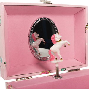 High Quality Large Storage Unicorn <strong>Musical</strong> <strong>Jewellery</strong> <strong>Box</strong> Pink Girls' Gift - Product Image 4