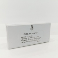 POE Extender Switch 3-port POE Switch 1 in 2 Out Ethernet Extender dengan 60W 48V mendukung IEEE 802.3 Af/at