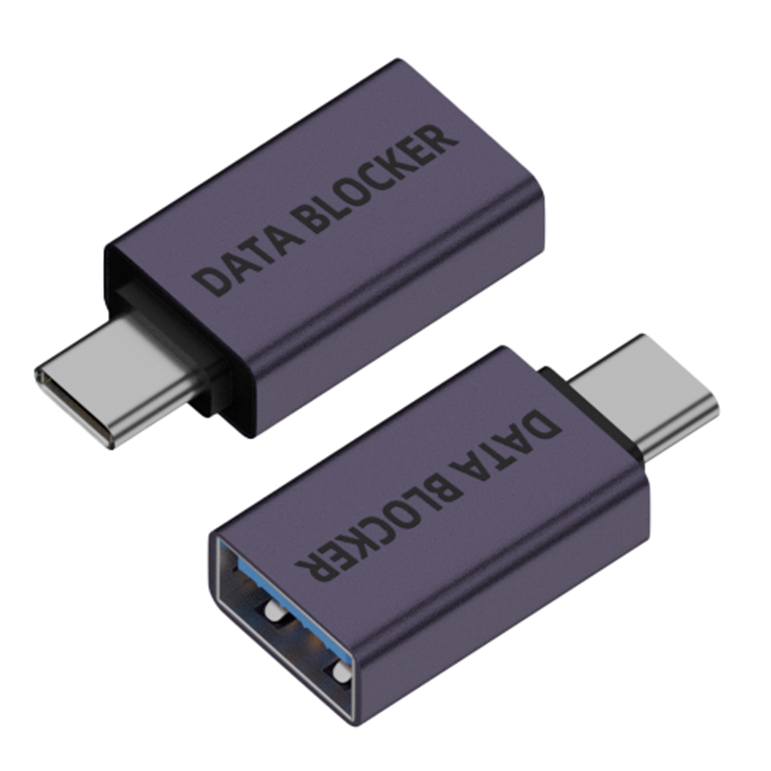 Type C mâle vers USB A femelle Violet