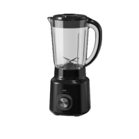 2023 nouveau design 500w mélangeur de fruits à support électrique mélangeur de jus à 2 vitesses avec pot en plastique de 1,5l avec broyeur et tasse à hacher