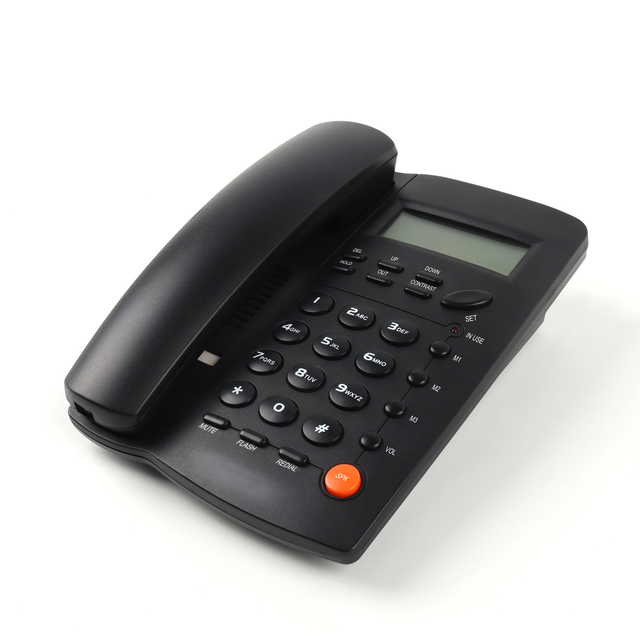 New Design Landline Telephone Corded Caller ID Phone CT-CID606 Analog Telephone for Office Home Use