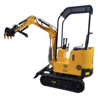 Pompe hydraulique la moins chère E.P. pour pelle sur chenilles avec grappin rotatif pour bois, attache de godet pour moteur diesel remorquable