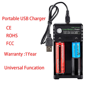 Nuovo Caricabatterie USB Intelligente a 2 Slot per Batterie Li-Ion 3.7V 14500 16340 16650 14650, Marca <span class=keywords><strong>BMAX</strong></span>, Caricatore Doppio DC 4.2V - Product Image 4