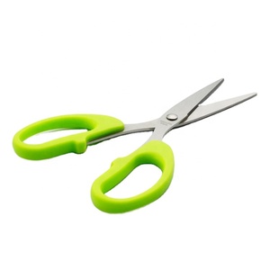 Thép không gỉ Kéo văn phòng hộ gia đình cắt giấy nhựa xử lý văn phòng phẩm kéo - Product Image 2