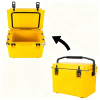 Glacière rotomoulée 25QT, glace pour 7 jours, glacière robuste avec ouvre-bouteille pour le camping