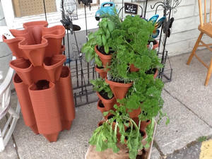 <strong>Stackable</strong> <strong>Planters</strong> Plastic Vertical Pot <strong>Planter</strong> - Product Image 5