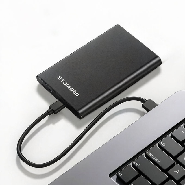 Slim 2.5 Inch External Hard Drive 1TB 2TB USB3.0 NTFS Pre-formatted Reliable Backup HDD