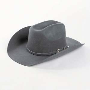 Nouveau Chapeau de Cowboy en Feutre 100% Laine pour Automne Hiver, avec Boucle Décorative et Bord Large, Idéal pour la Pêche en Extérieur, les Voyages, Chaud et Confortable pour Adultes - Product Image 3