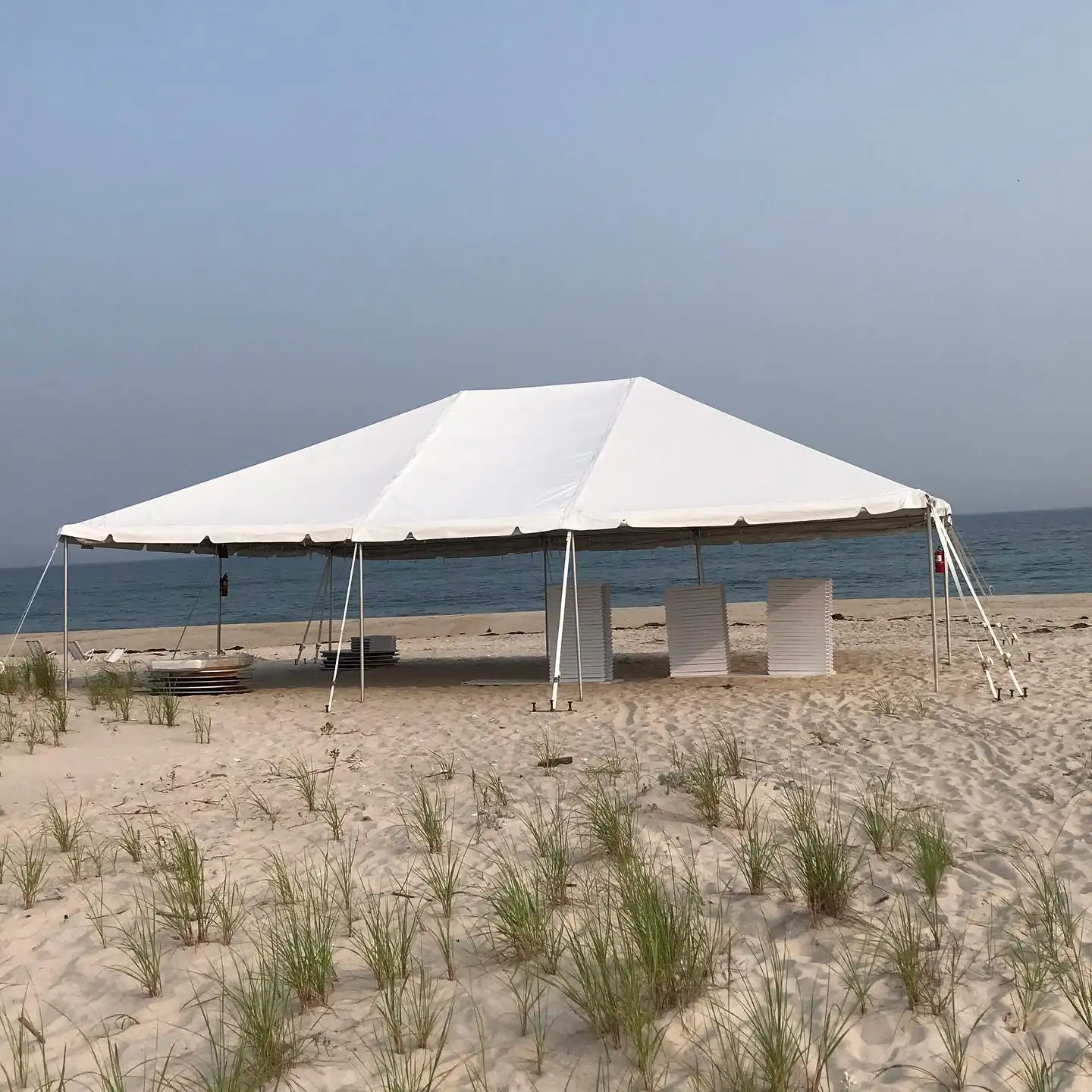 Tente canopée à cadre de nouvelle couleur blanche, de mariage, à cadre de nouvelle sea, en aluminium et pvc, résistante à l'eau, 20 "x 30", pour fête, canopée
