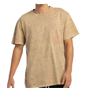 T-shirt en coton pour homme, col rond, manches courtes, personnalisé, décontracté - Product Image 1