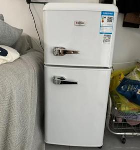 X Hot Selling High-quality 72l Retro Style Small <b>Refrigerator</b>, Top and Bottom <b>Refrigerator</b> Hot Selling High-quality 72l Retro - Product Image 2