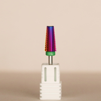 Prix négociable, prix de gros, nouveaux styles, outils de manucure 5 en 1, embouts de perceuse à ongles en carbure de tungstène pour salon de manucure