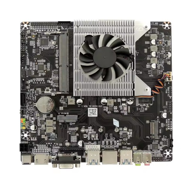 ITX 17*17 Industrial N100 Motherboard with Cpu and Power Hot Sale