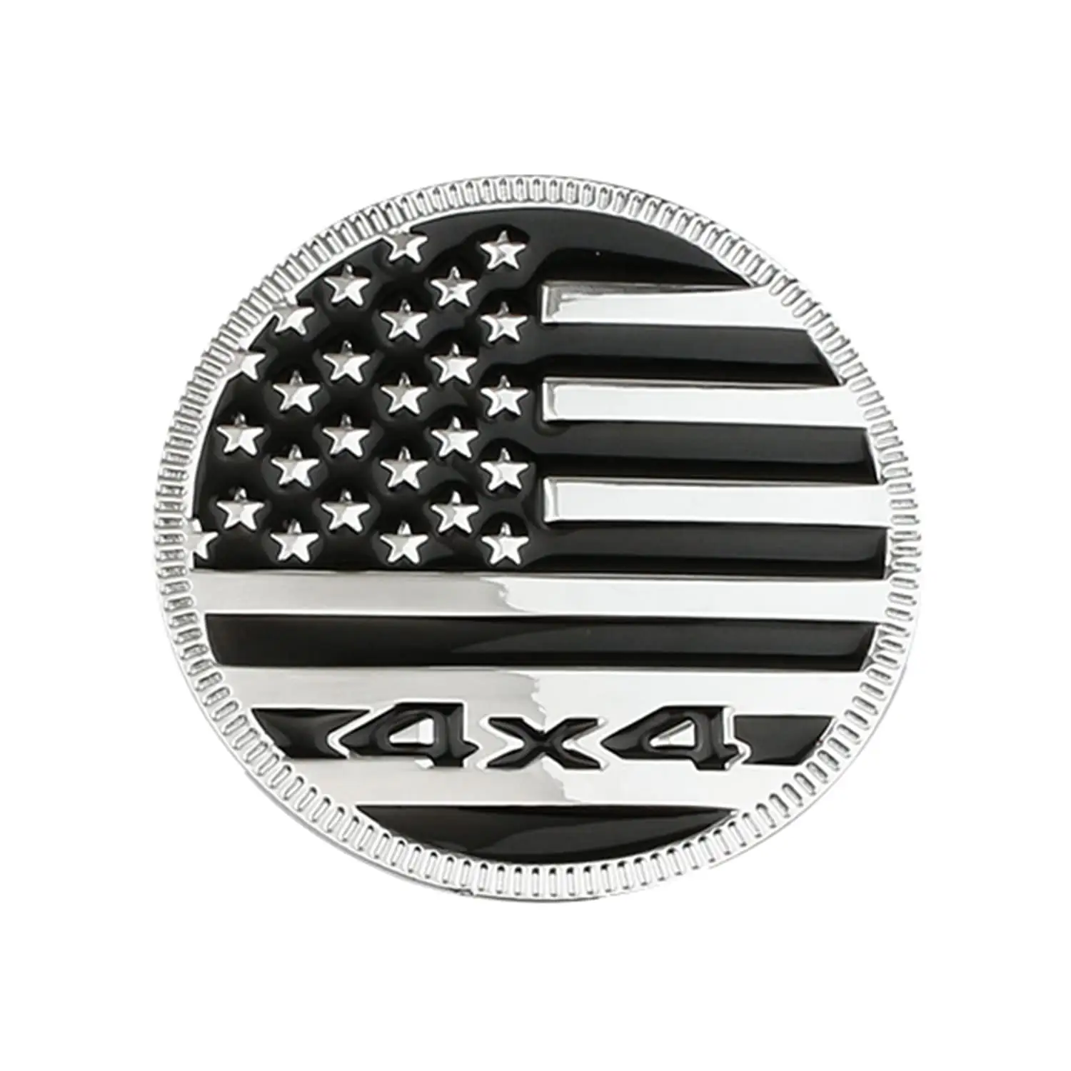 Изготовленный на заказ гальванический хромированный металлический флаг США автомобильный Гриль значок Логотип Автомобильные эмблемы для продажи