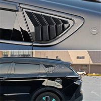Volets de fenêtre arrière de voiture pour Jetour X70 Plus SHANHAI L7 ABS, garniture de protection de l'air, couvre-ventilateur, pare-soleil
