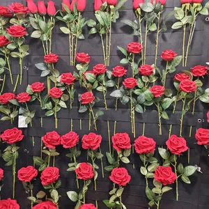 Dekorasi Pernikahan Buket Bunga Hari Valentine Kepala Mawar Selamanya Diawetkan Mawar Hadiah Hari Valentine untuk Wanita