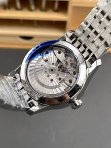 Reloj de Pulsera para Hombre 2026, Diseño Simple y Popular, 41 mm, Correa de Acero Inoxidable de Alta Calidad, Esfera Blanca, Estilo Casual de Negocios, Fecha Automática, Mecánico - Product Image 5