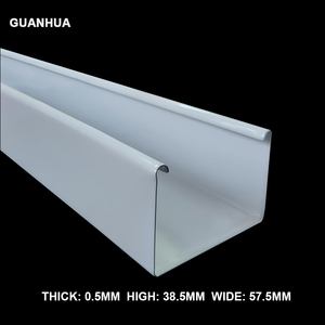 Riel de Cortina de Aluminio de Perfil Alto de 2 Pulgadas, Riel Lateral para Montaje en Techo, para Ventana, Persiana Enrollable, Persiana Romana, Persiana Opaca Horizontal - Product Image 3