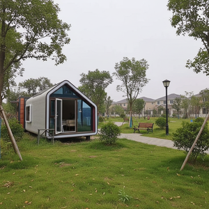 Contenedor de Envío Prefabricado de 40 pies, Casa Modular Ecológica, Oficina, Escuela, Edificios de Apartamentos, Paneles Sándwich, Taller, Parque - Product Image 3