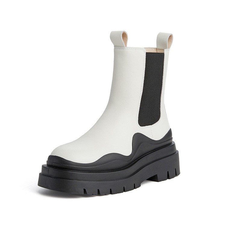 Shangzhou OEM Botas femininas 2021 Show Thin British Style Chimney Boots Thigh High Boots